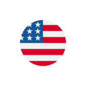 The image displays a logo with the text MADE IN THE USA around an American flag motif, emphasizing the origin of the product.